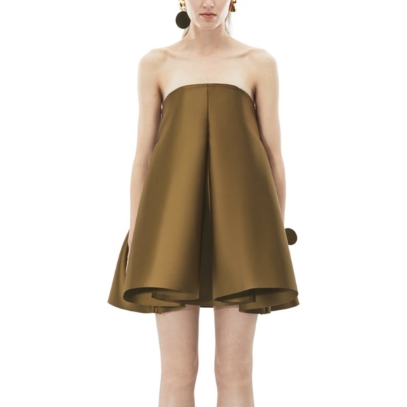 Solace London Lexi Pleated Bonded Satin Mini Dress - Picture 4 of 7